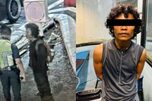 கைவிலங்கோடு நீச்சல் அடித்து உலக சாதனை படைத்த எகிப்து நாட்டு வீரர்!