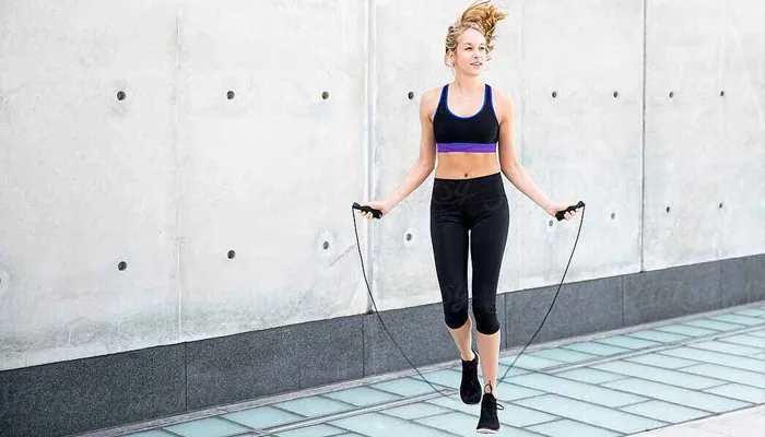woman exercising