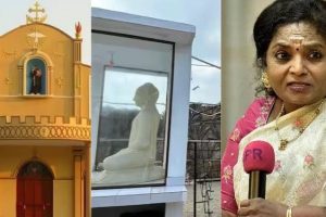 கேரளாவில் இந்திய கடலோர பாதுகாப்பு ஹெலிகாப்டர் விபத்துக்குள்ளானதில் 2 பேர் காயமடைந்தனர்