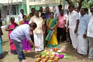 கோலாகலமாக நடைபெற்ற கும்பாபிஷேகம்