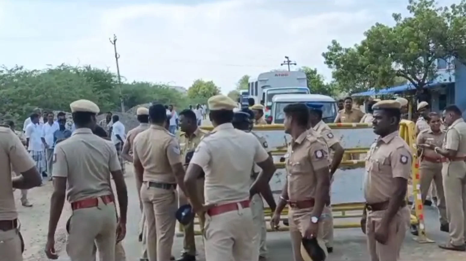 protest in Ramanathapuram