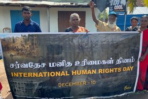 அராலி தொடக்கம் பொன்னாலை வரையான கடற்கரையோரப் பிரதேசத்தை கையப்படுத்தும் நடவடிக்கைக்கு எதிராக போராட்டம்!