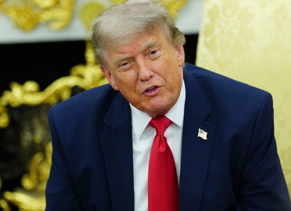 Donald Trump has labelled Andy Burnham “extremely liberal”, in his first public comments about the former Greater Manchester mayor since he emerged as the frontrunner to replace Keir Starmer.