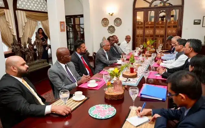 "இந்தியப் பங்களிப்போடு உருவாக்கப்பட்ட அதிகாரப் பரவலாக்கல் அலகான மாகாண சபைகளை இயங்கக்கூடிய விதத்தில் அதற்கான தேர்தல்களை விரைவில் நடத்துமாறு கொழும்பு அரசை இந்தியா தொடர்ந்து வலியுறுத்தும்."