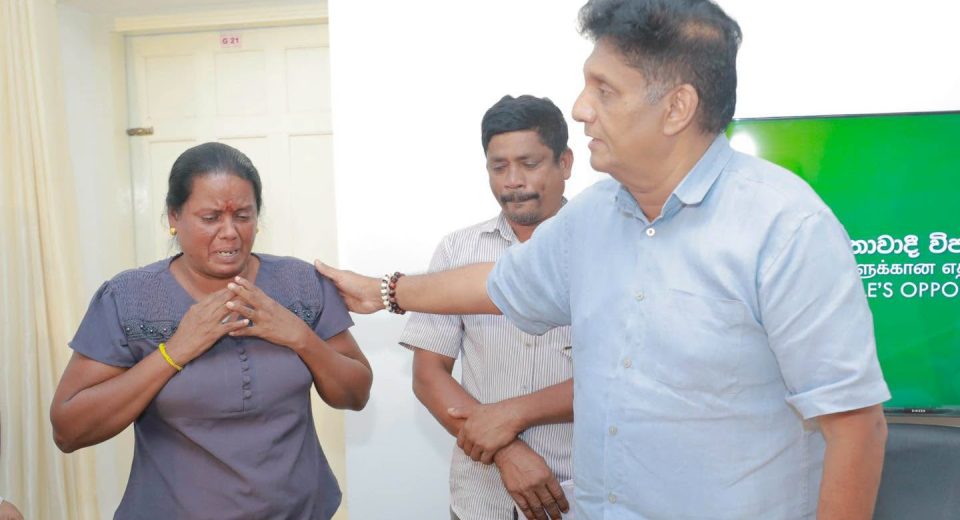 சவூதி அரேபரியாவில் மரண தண்டனை விதிக்கப்பட்டுள்ள் சிவராஜா அனோஜனின் விடுதலைக்காக முன்னெடுக்கப்பட வேண்டிய அனைத்து முயற்சிகளை மேற்கொள்வேன் என்று எதிர்க்கட்சி தலைவர் சஜித் பிரேமதாச உறுதியளித்துள்ளார்.