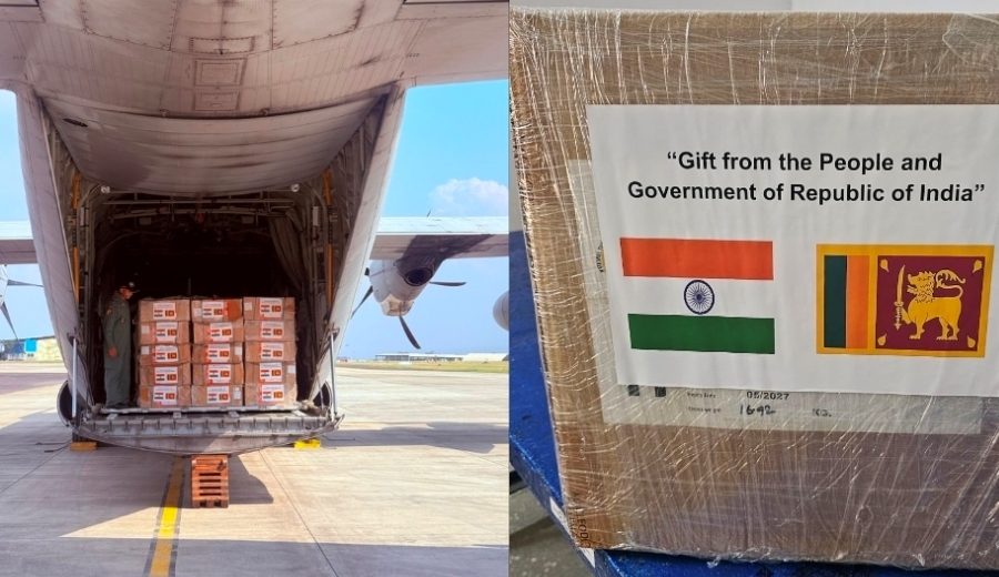 இலங்கைக்கு 3 தொன்னுக்கும் அதிகமான காசநோய் எதிர்ப்பு மருந்துப் பொருள்களுடன் சிறப்பு விமானம் ஒன்றை இந்தியா அனுப்பி வைத்துள்ளது.